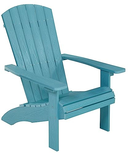 NEG Design Adirondack Stuhl Marcy (türkis) Westport-Chair Sessel täuschend echte Holzoptik, wetterfest, UV- und farbbeständig