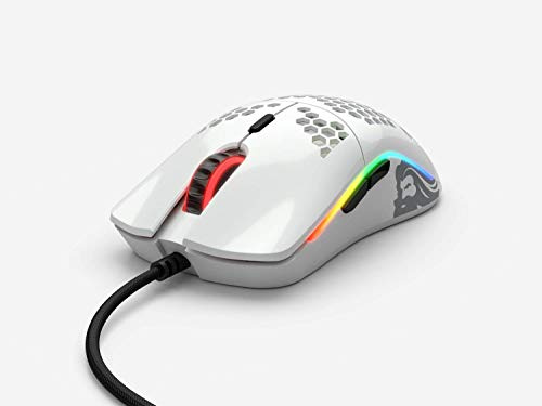 Glorious Model O Gaming Mouse, Glossy White (Renewed)