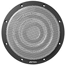 ETON GR16 HG: Hochwertiges Lautsprechergitter für 165 mm (6,5 Zoll) Tieftöner/Mitteltöner, Lautsprecherabdeckung aus pulverbeschichtem Metall, Grill mit sandgestrahltem Montagering