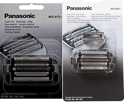 Panasonic shaving foil for ES-LV61/81/65/95 WES9173Y1361 & WES9032Y1361 Combopack, Messer plus Folie
