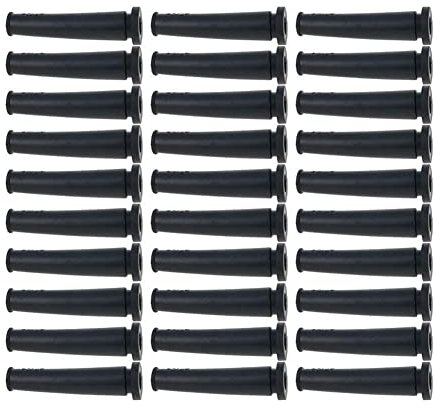 Stakee 50pcs Cable Protective Sleeve Plastic Protective Cords Sleeve Cable Organizer Cable Protector Tube for Cable Cord