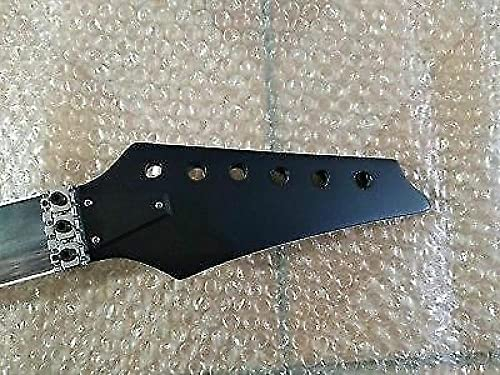 CAZARU Neuer E-Gitarrenhals aus Ahorn, 24 Bünde, Gitarrenteile, Ersatz im Ibanez-Stil