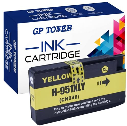950XL 951XL Druckerpatronen Kompatibel für HP OfficeJet Pro 8600 8610 8620 Gelb