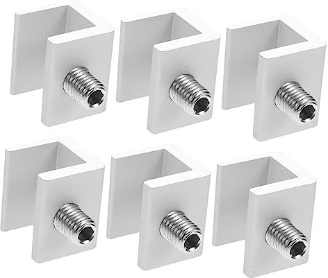 Yardenfun Fensterstopper Kinderbegrenzungsschloss für Schiebefenster 6-tlg. Kindersichere Fensterschlösser aus Aluminiumlegierung einfach zu installieren