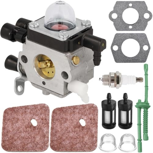 ZAMDOE FS38 Carburetor for Stihl FS 38 FS55R FS45 FS46 FS55 FS55C FS 55R 2-MIX Brushcutters String Trimmer Replace for ZAMA C1Q-S282 4140 120 0623 41401200623B (After 2013-2015)