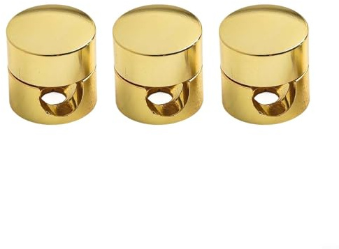 Niceminiwall 3pcs Metal Cable Organizers, Elegant Metal Clips, Power Cord Holder, Gold