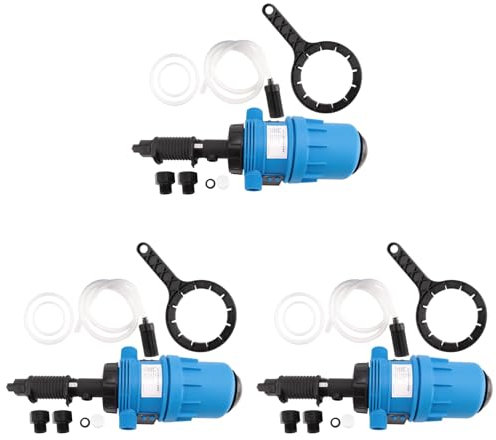 Reinscer 3X Pompa per Fertilizzante Pompa di Dosaggio Ad Acqua Miscela Iniettore Chimico Dosatore Proporzionale Miscelatore Liquido Concime per Bestiame