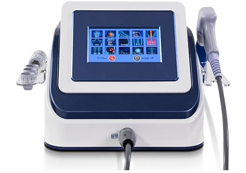 Dispositivo Di Massaggio A Matrice A Punto Pneumatico, Macchina Per Terapia Con Onde D'urto Focalizzata, Massaggiatore Di Sollievo Dal Dolore Muscolare Con 5 Teste Di Massaggio E Cavo Maneggevole