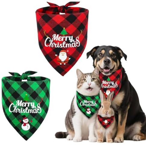 Weihnachtshalstuch Hund Weihnachtstuch Hund Katzenhalsband Weihnachten Weihnachts Halstuch Hundetuch Hals Personalisiert Hundehalstuch Kleine der Weihnachtshund Weihnachtsmütze für Hunde Hundehalsband