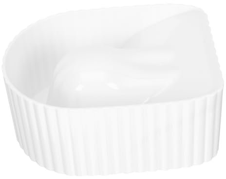Healeved 2piezas Tazón De Manicura Transparente Para Remover Esmalte y Ablandar Cutículas Herramienta De Cuidado De Manos Para Salón y Uso Doméstico
