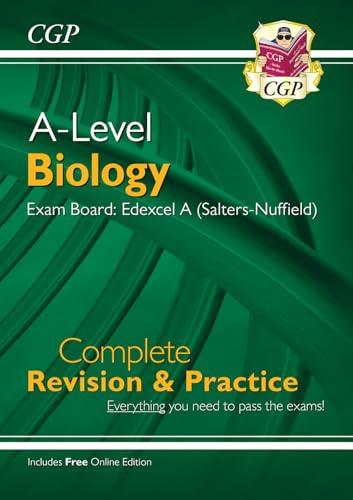 A-Level Biology: Edexcel A Year 1 & 2 Complete Revision & Practice with Online Edition (CGP Edexcel A-Level Biology)