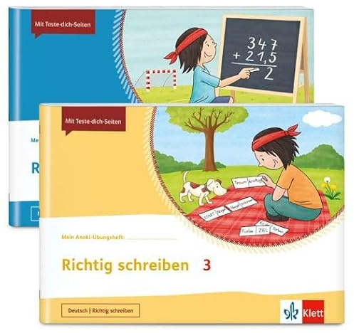 Paket Richtig schreiben / Richtig rechnen 3: 2 Hefte im Paket: Richtig schreiben | Richtig rechnen Klasse 3 (Mein Anoki-Übungsheft)