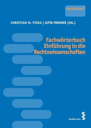Fachwörterbuch Einführung in die Rechtswissenschaften