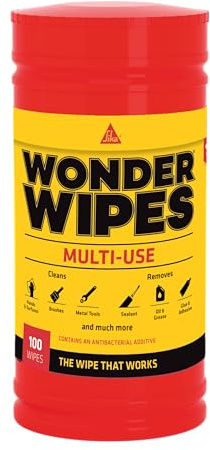EVERBUILD WIPE80 WIPES- WONDER WIPES- 100 TUB - Pack of 100