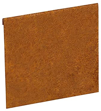 IRKA 1030-001 - Connettore per striscia di bordatura del prato - spessore 1 mm - acciaio corten - bordatura del letto senza spazi - altezza 15 cm