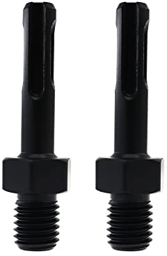SHDIATOOL 2 Stücke Adapter M14 Außengewinde an SDS Plus-Verbindungskonverter von Bohrkernstücken Die auf Bohrhammer oder Bohrmaschine Montiert Sind