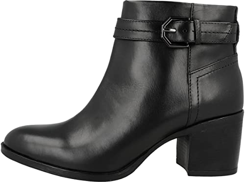 Geox D New Asheel A Botines Mujer Negro 38 EU