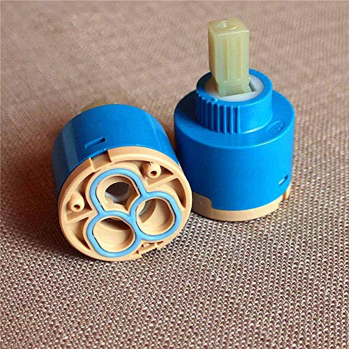 25mm / 35mm / 40mm Keramik Patronen Armaturen Mischer Mit Niedrigem Drehmoment Zubehör Spindel Freie Rotation Flach Basis Für Waschbecken Dusche Heiß-Und Kalt Misch Ventil