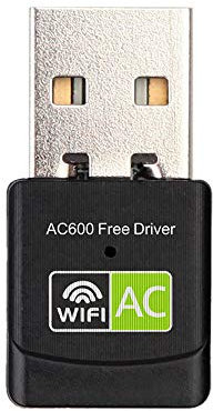Pilote Gratuit Adaptateur WiFi USB Adaptateur WiFi 600 Mbps Antenne 5 GHz USB Ethernet PC Adaptateur Wi-FI LAN WiFi Dongle AC Récepteur WiFi