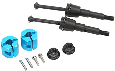 Arbre D'entraînement CVD en Acier pour SW01 TASW001 57409, Accessoire de Pièces de Mise à Niveau d'arbre CVD de Voiture RC(Bleu)