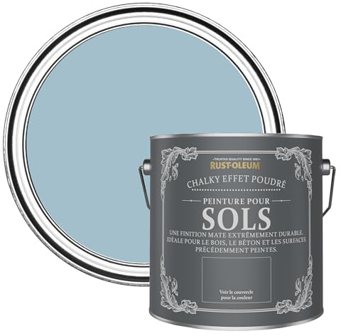 Rust-Oleum Blue Scratch-Proof Floor Paint in Matt Finish - Nan's Best China 2.5L