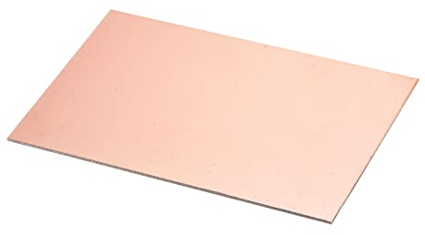 YOKIVE PCB Kupfer Verkleidet Brett FR4 Einseitig Leere Leiterplatten Groß für Elektronische Hobbys Ätzen Schaltung Projekte (180mmx120mmx2mm)