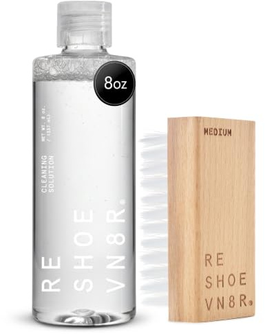 RESHOEVN8R Shoe Cleaner Kit - Sneakers, Mesh, Canvas, Suede, Knit, Leather | Cleaning kit solution for sneakers, mesh, canvas, suede, knit & leather shoes, flagship complete cleaning set