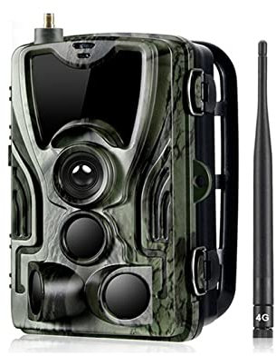 Kits de caméras de surveillance solaires, HC-801 4G / 3G / 2G Caméra de chasse 1 6MP Caméra SMS / MMS / SMTP Pièges 0.3S Temps de déclenchement 940nm Le DS Night Vision Tir de navire sauvage Forever P