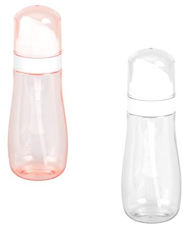 Luckious 2 PCS Small Spray Bottles, Ming Refillable Portable Lotion Sprayer, Fine Mist Travel Spray Bottle for Perfume Cosmetics and Liquids (100ml)