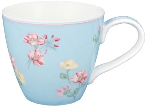 GreenGate Lianca Becher mit Henkel Pale Blue 0,35l