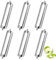 Pack of 6 Peeler Tupper, Peeler for Tupperware Replacement Parts, Stainless Steel Peeler Replacement Blades, Replacement Blade for Potato Peeler, Vegetable Peeler, Turbo Paring Knife, Orange Peeler