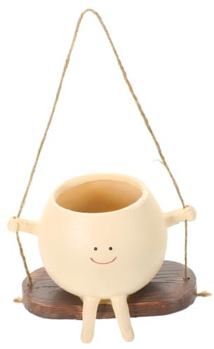 TOYANDONA Pot de Fleurs Suspendu pour Plantes Grasses Pot Décoratif pour Bonsaï pour Plantes Intérieur