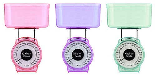 YUOIUX Báscula mecánica de cocina de alta precisión para hornear, pesaje de alimentos, multifunción para uso doméstico