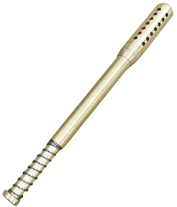 CTIRCHIU Brass Moxibustion Massage Stick Tragbar für Gesicht Augen Körper Fuß Multifunktionaler Massageroller für Zuhause und Reisen Sicherer Akupressur Moxa Stab zur Entspannung und