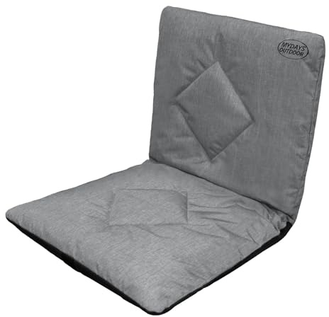 Coussin de stade – Tapis réglable avec soutien dorsal – Siège de chaise de blanchisseur léger – pour événements sportifs, parcs, randonnée, camping, pêche, pique-nique, bureau, plage, courts
