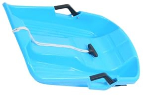 KTUXZCI Schneeschlitten, Snowboard, Schlitten, Rodel, Grasrutsche, tragbares Wintergeburtstagsgeschenk für Kinder, Jungen und Mädchen , Blau , 65 x 40 x 13 cm
