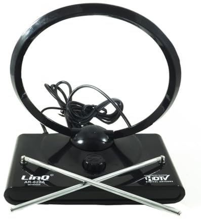 TrAdE Shop Traesio- Antenna DVB-T Digitale TERRESTRE 38 DBI Esterna LINQ AR-628A