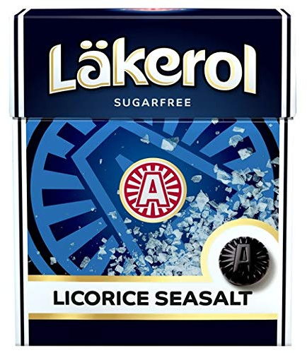 Cloetta Lakerol Licorice Seasalt Pastillen 48 Schachteln of 25g