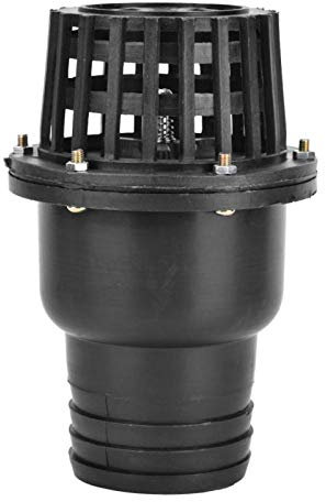 Wasserpumpenfilter-Bodenventil PVC-Rückschlagventil Wasserpumpenzubehör für Fluidmaschinen(3)