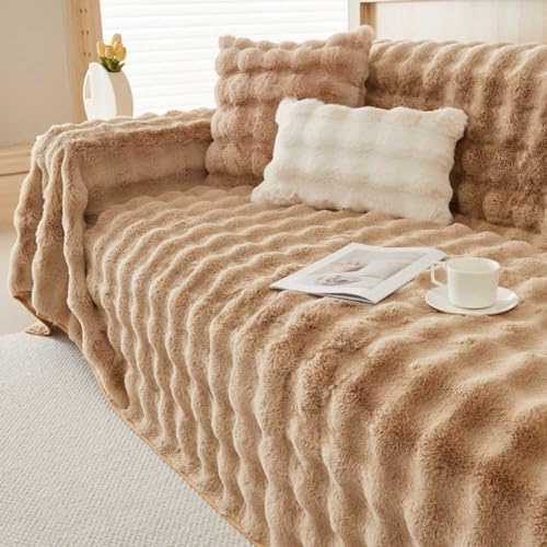YWQJL Sofaüberwurf Decke XXL L Form Ecksofa rutschfest Wasserdicht Tagesdecke Thermo Sofadecke Couch Überzug Cord Sofabezug 1/2/3/4 Sitzer Sofa Überwurfdecke(32,180x420cm)