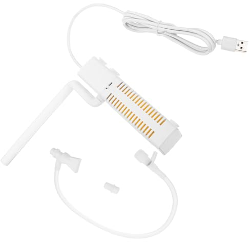 Toddmomy Tauchpumpe Wasserpumpe tauchfähig Fischteichpumpe kleine Wasserpumpe Sieb Filter für Aquarien Tauchbrunnenpumpe Mini-Wasserpumpe Sauerstoff Umwälzpumpe Systempumpe Plastik Weiß