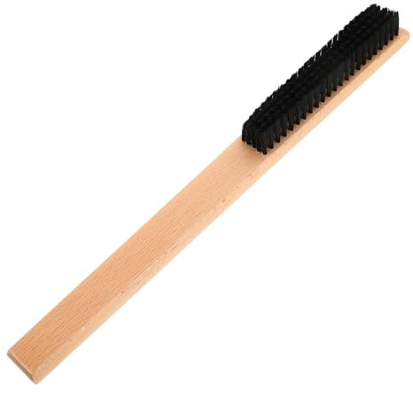 DEARMAMY Brosse à Vêtements Et Chapeaux Bois Brosse De Nettoyage Douce pour Éliminer Les Taches Poils Et Peluches Accessoire Pratique pour Rangement Facile