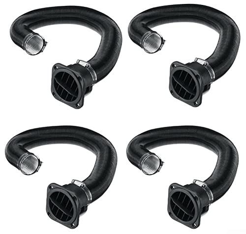 Air Diesel Heater Set, Diesel Heater Exhaust Pipe, 42mm Heater Car Air Diesel Heater Auxiliary Accessories Warm Air Outlet Vent Kit