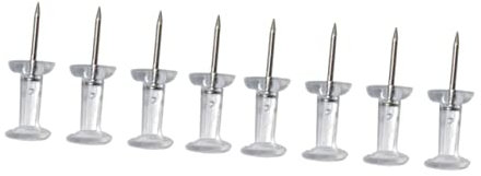 PLAFOPE 300St Karte drücken Weltkarte World map School Supplies schulzubehör schulsachen büromaterial Reisekarte Korknadel Flacher Kopfstoß Kopf Karte tack Stahlschub Karten Stecknadeln