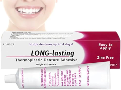 Jeremytis Thermoplastic Denture Adhesive - Seamless Fit Non-Glue Soft Reliner (1pcs)