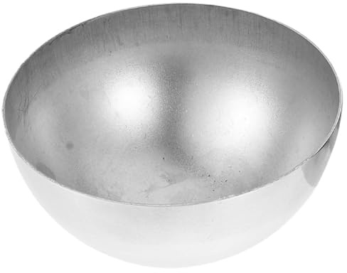 MOBUTOFU Edelstahl Halbkugel Spiegelkugel Silber, Reflektierend für Garten | Gartenhalbkugelball, Terrakotta Kugel als Suchbegriff, Dekorativ für Tischmitte und Außenbereich