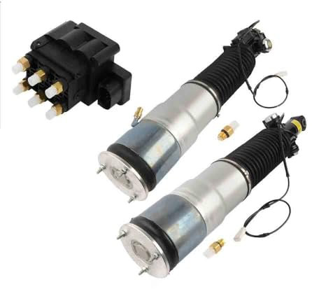 ZSHYTWE pour Rolls Royce pour Ghost Paire De Jambes De Force De Suspension Pneumatique Arrière + Bloc De Valve Suspension De Rechange