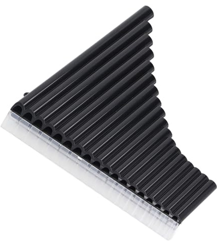 Hiraith 18 Key Pan Flute Utformad Från Kvalitet ABS Bright Tone Rapid Response with Bärande Väska, för Nybörjare Lärandeundervisning