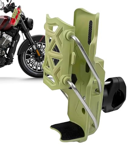 Yurosuis Water Bottle Bike Mount | Adjustable Motorcycle Water Bottle Holder - Cycling Supplies for Exercise Mountain Travel Race Scooter Cargo Sports Adventure Outdoor