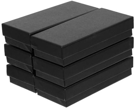 LIFKOME 6pezzi Scatola per Orologi da Uomo in Carta Elegante Espositore per Orologi Custodia per Singolo Confezione per Trasporto e Riposo e Gioielli